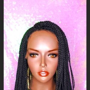 Senagalese Twist Lace Wig - Natural Brown